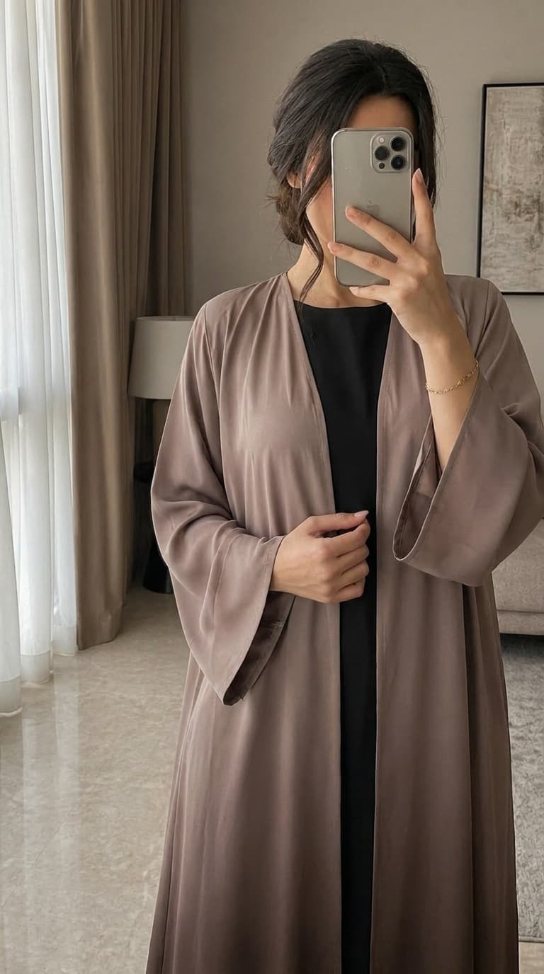 Ombré Silk Dress