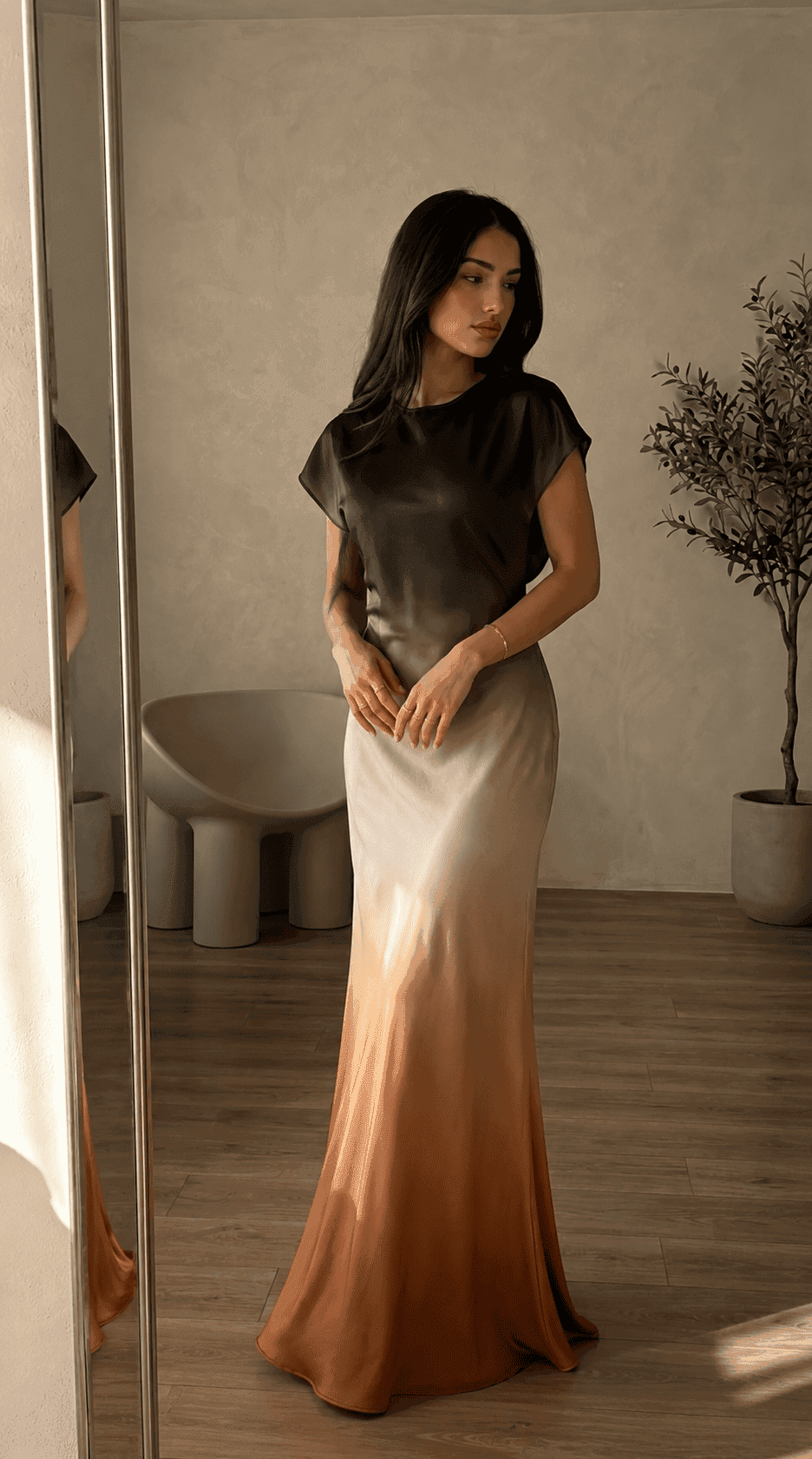 Aura Gradient Dress