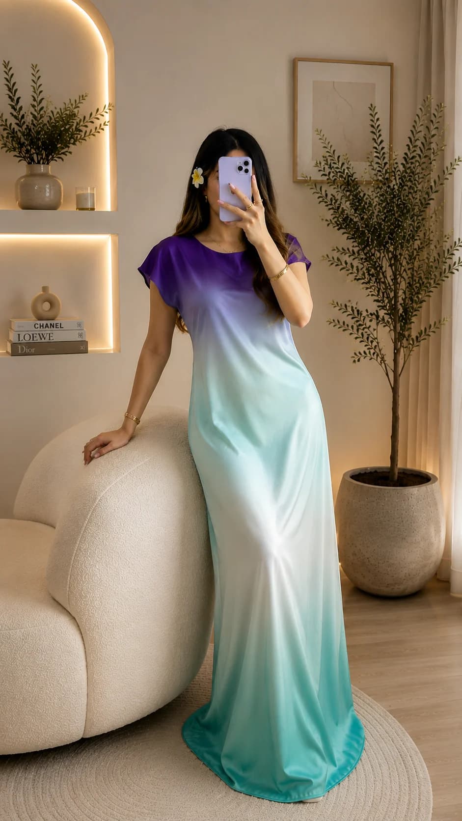 Aura Gradient Dress