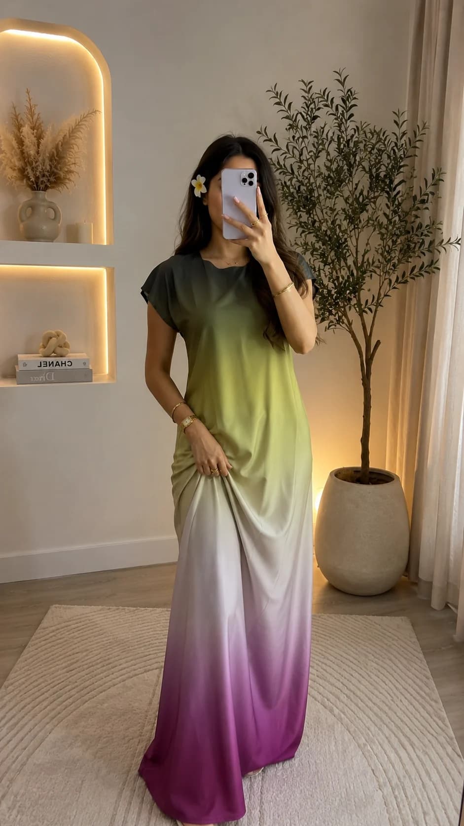 Aura Gradient Dress