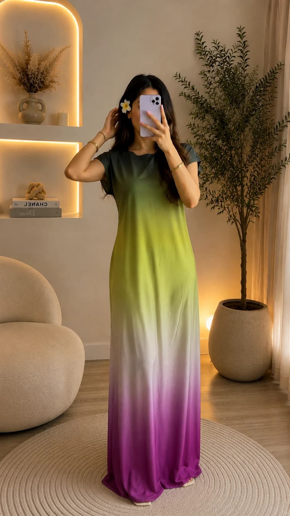 Aura Gradient Dress