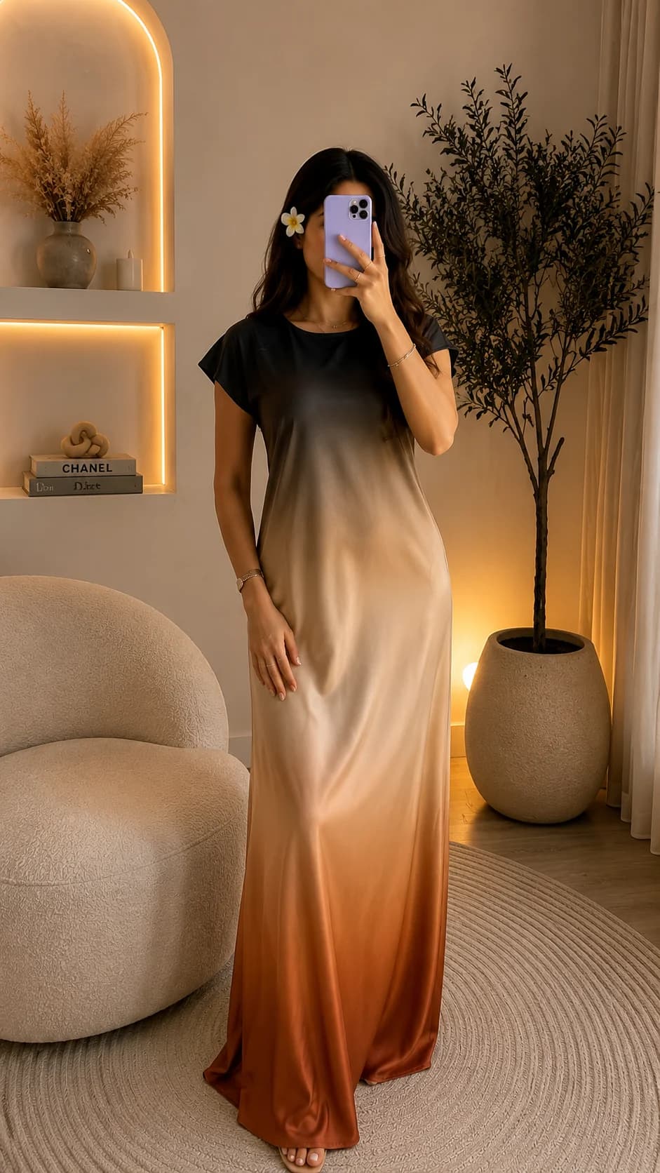 Aura Gradient Dress