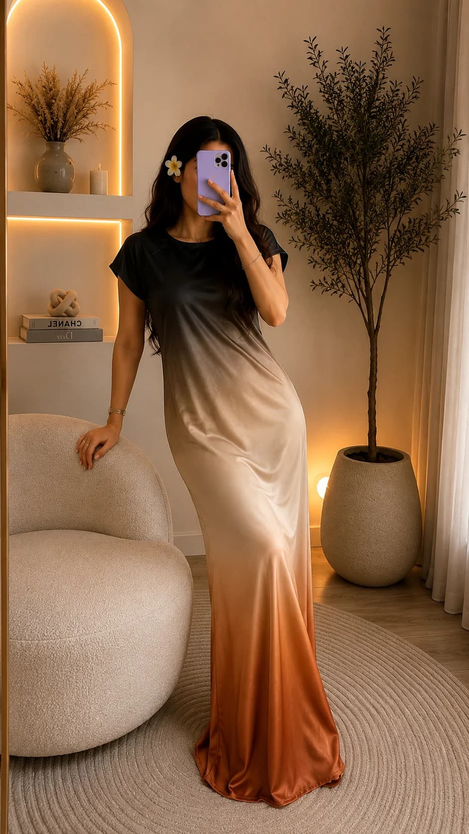 Aura Gradient Dress