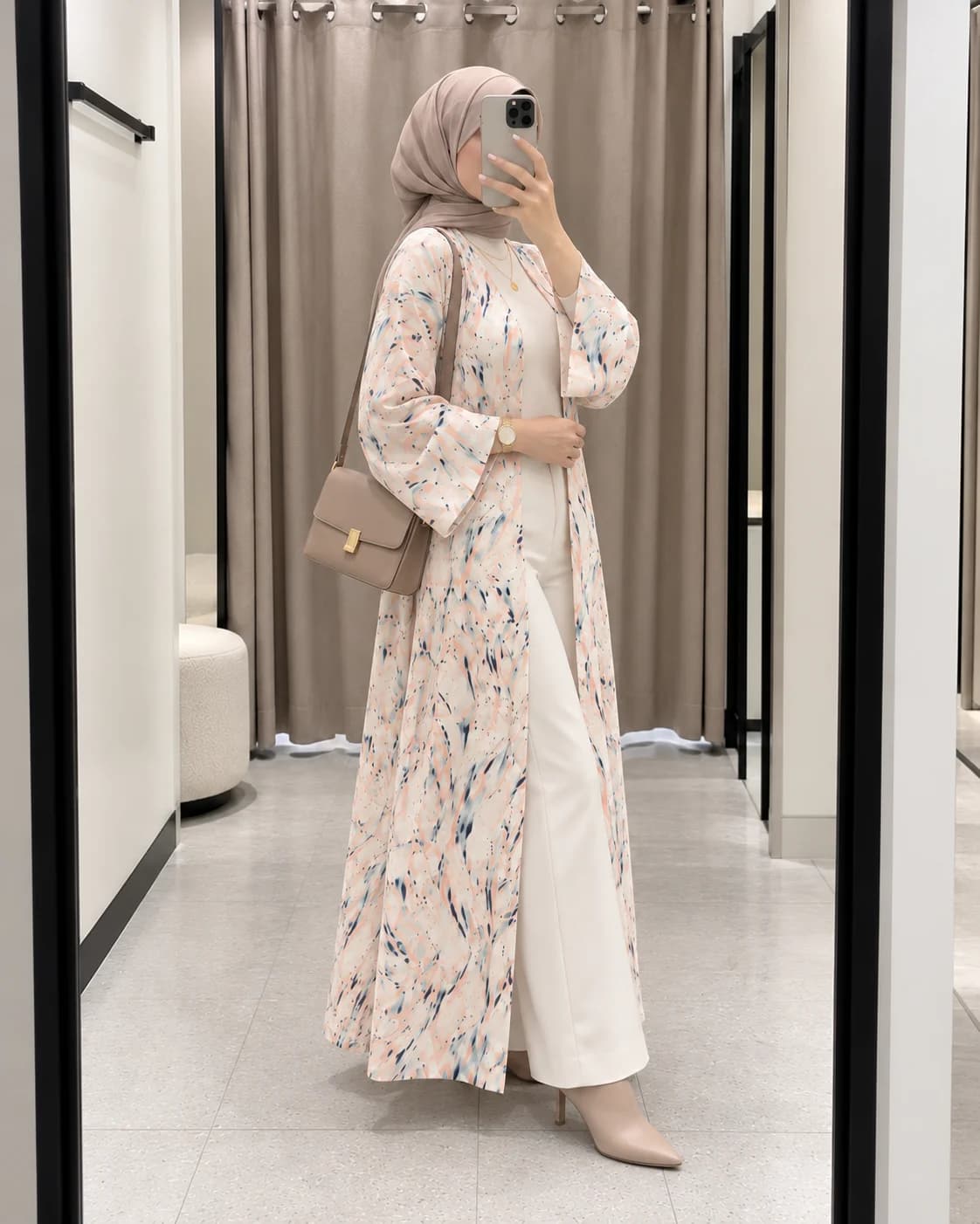 Kimono Rose Poudré